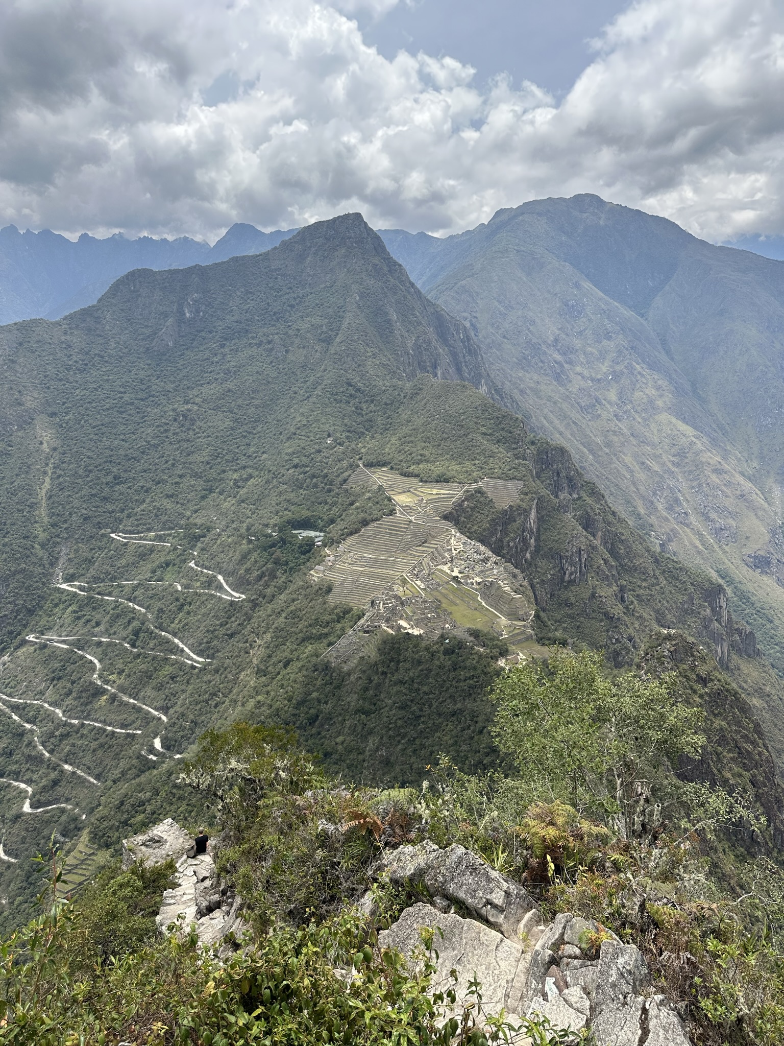 Andean mountain landscape and elevation gradients